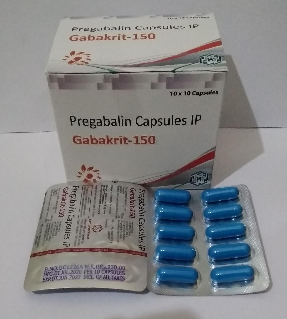 Pregabalin 150 Mg Caps