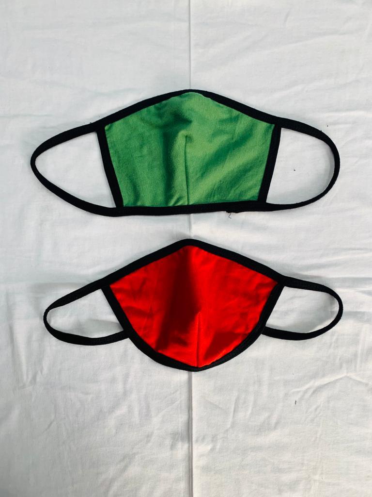 2 Layer Cotton Cup Shape Mask