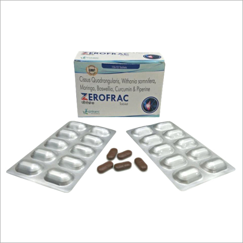 Cissus Quadrongularis Withania Somnifero  Moringo Boswellio  Curcumin And Piperine Tablets