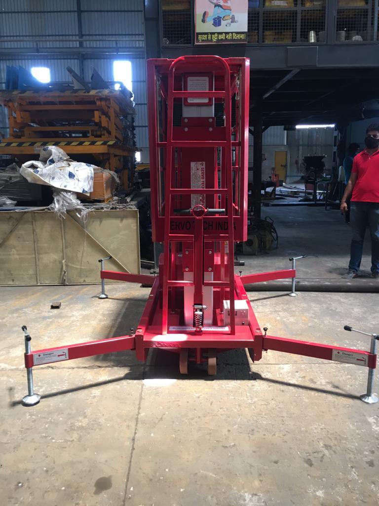 Double Mast Ariel Platform - Attributes: Easy To Operate