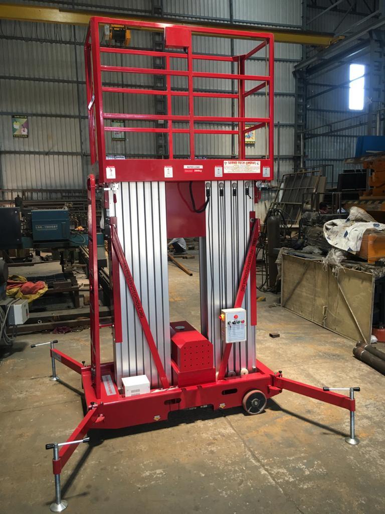 Double Mast Ariel Platform - Attributes: Easy To Operate