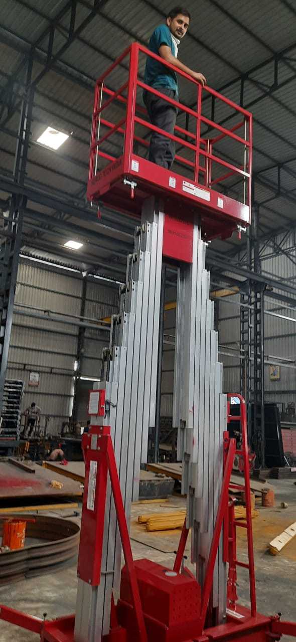Aerial Mast Platform - Color: Orange