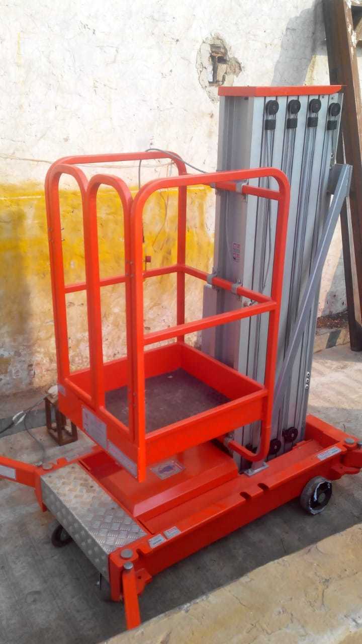 Single Mast Aerial Work Platform - Attributes: Durable