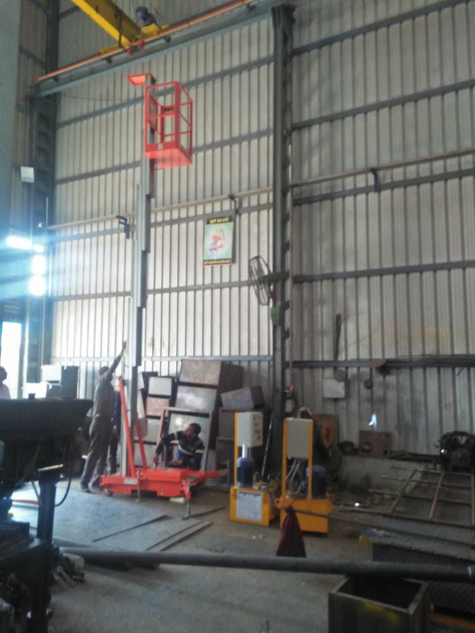 Single Mast Aerial Work Platform - Attributes: Durable
