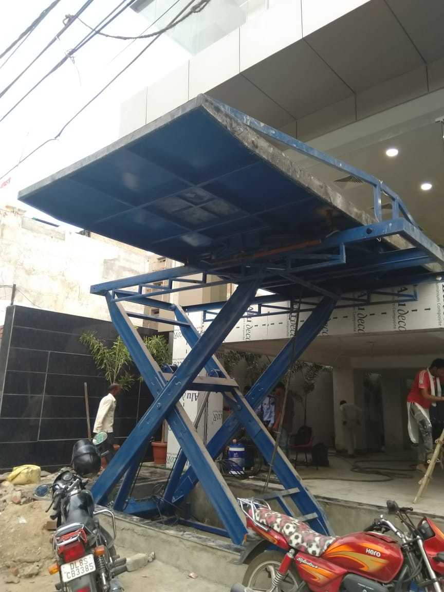 Heavy Duty Scissor Car Lift - Lifting Capacity: 2-4 Tonne