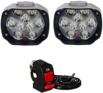 Led Round Light Near Two Wheeler