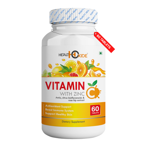 Vitamin C - 1000 Mg Daily Immune Support Tablets | Antioxidant Rich, Promotes Skin Health, Boosts Nutrition