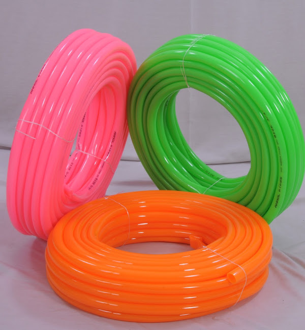 Pvc Special Virgin Pipe - 3/4" Diameter, 30 Mtr Length | Available In Pink, Orange, Green Colors, Round Shape, 5.200 Wall Thickness