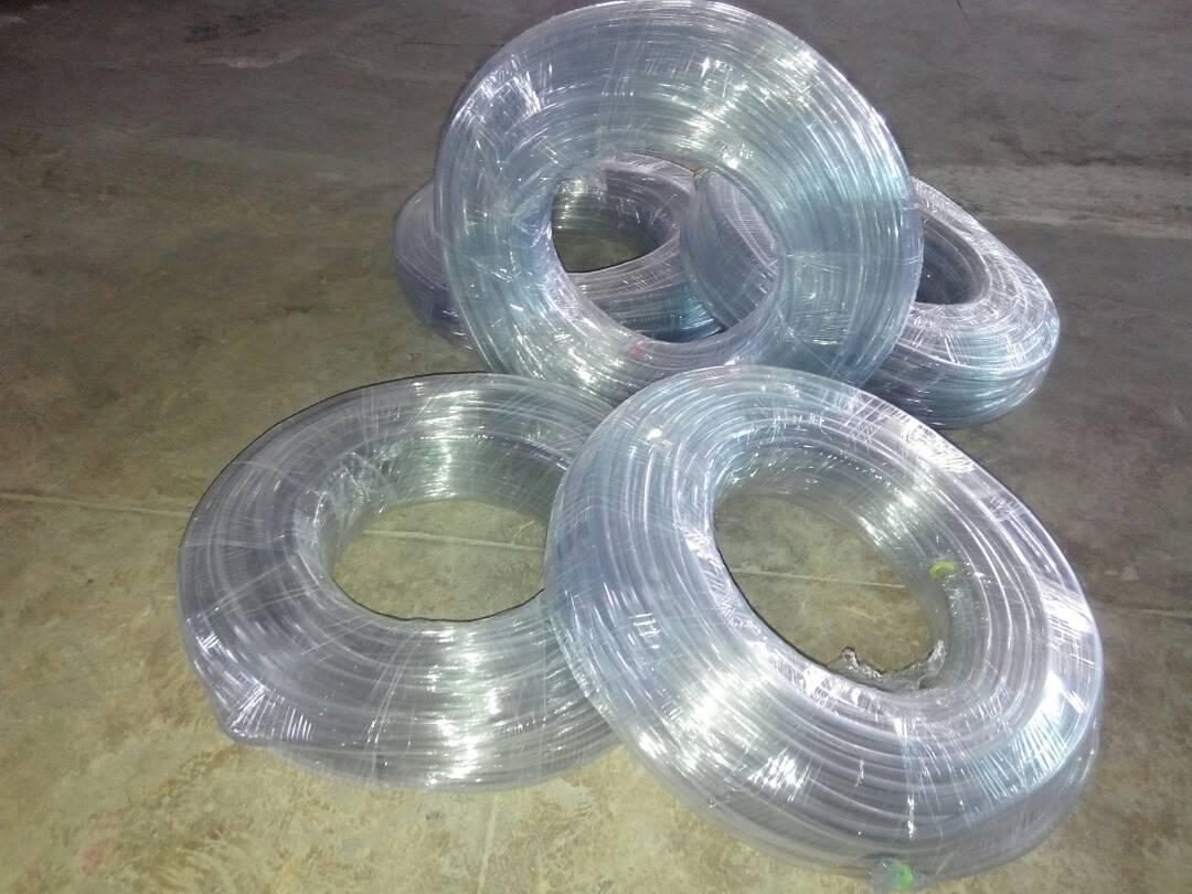 Pvc Clear Transparent Sleeve Pipe Diameter: 3/4" 1" 1/2"