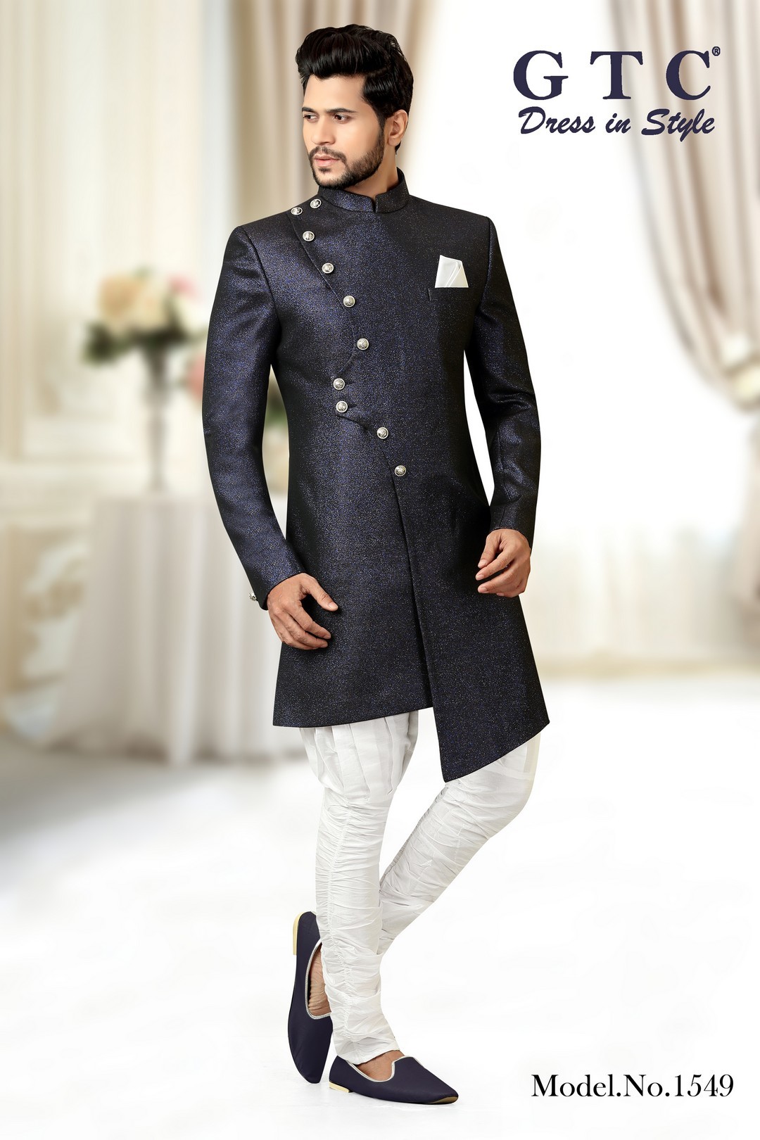 1549 Indo Western Sherwani Age Group: 16-50
