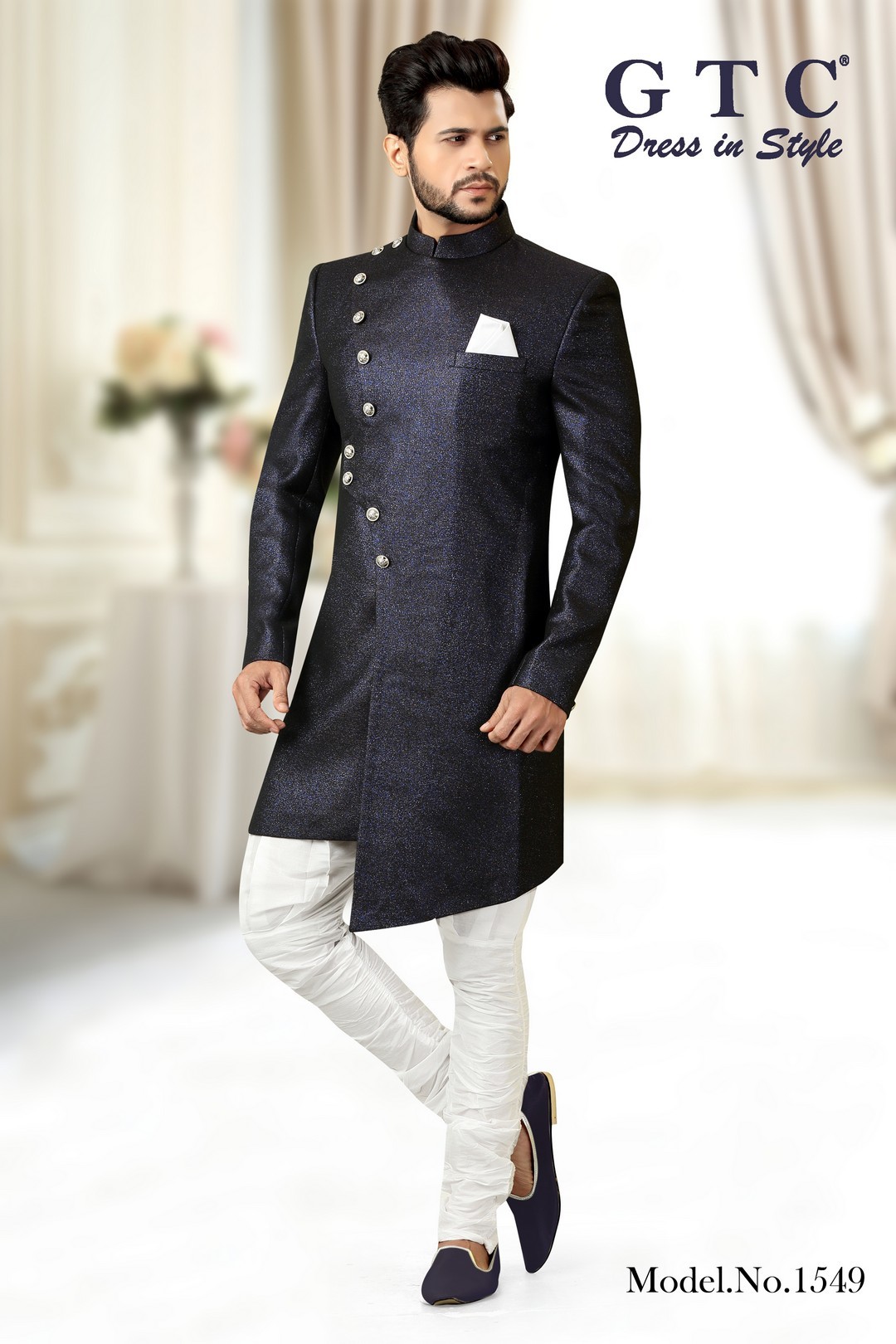 1549 Indo Western Sherwani Age Group: 16-50