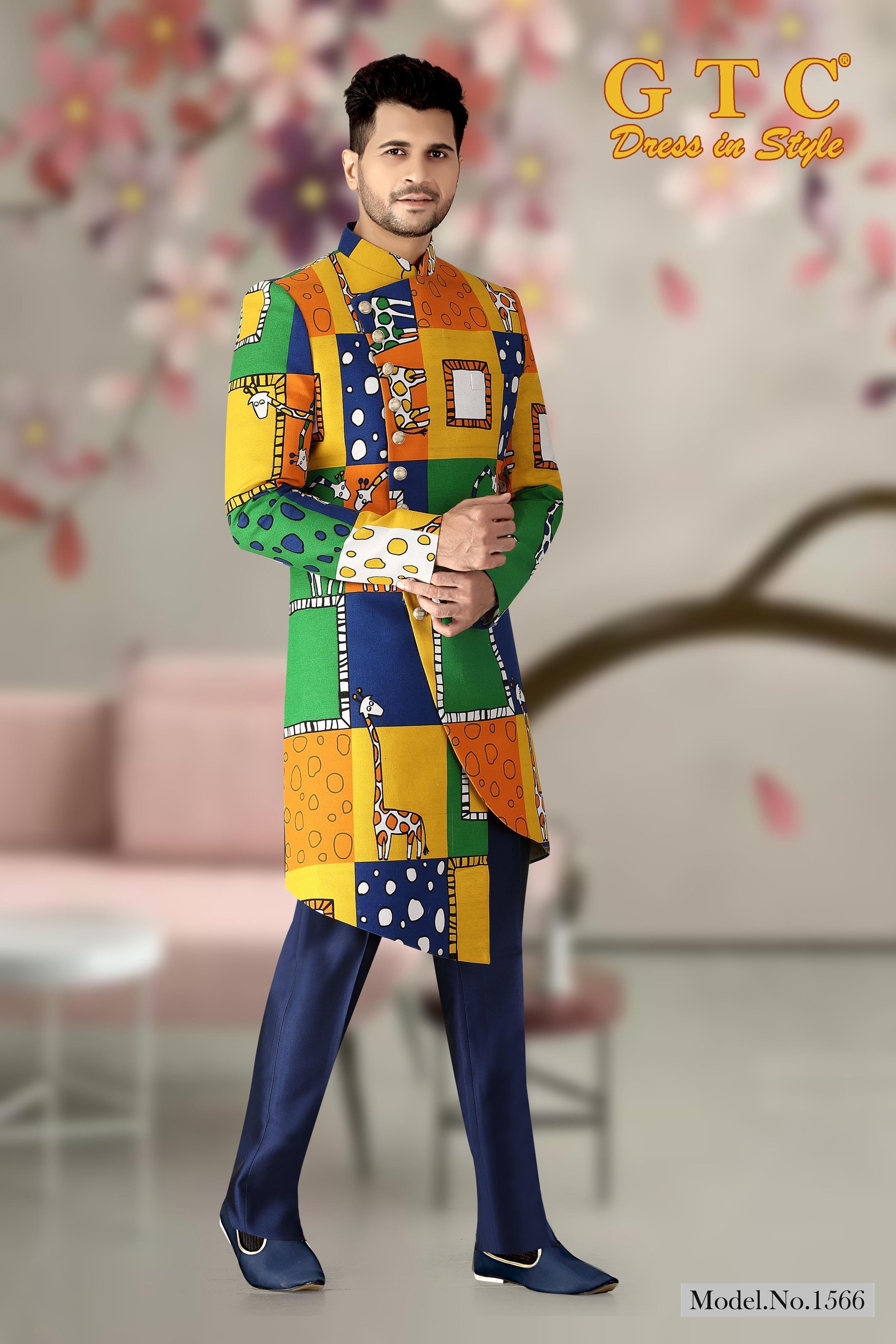 1566 Indo Western Sherwani Age Group: 16-50