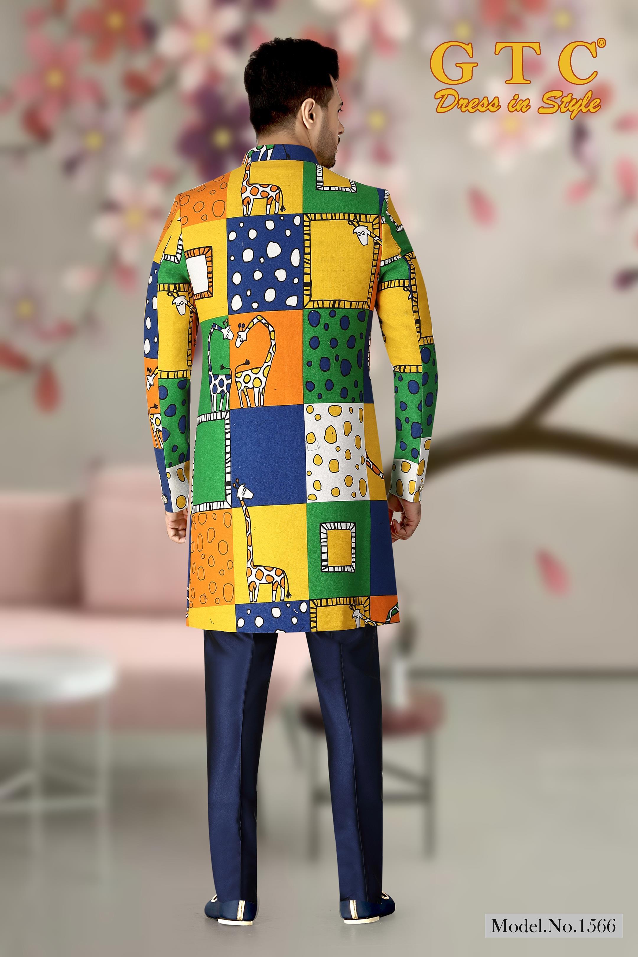 1566 Indo Western Sherwani Age Group: 16-50