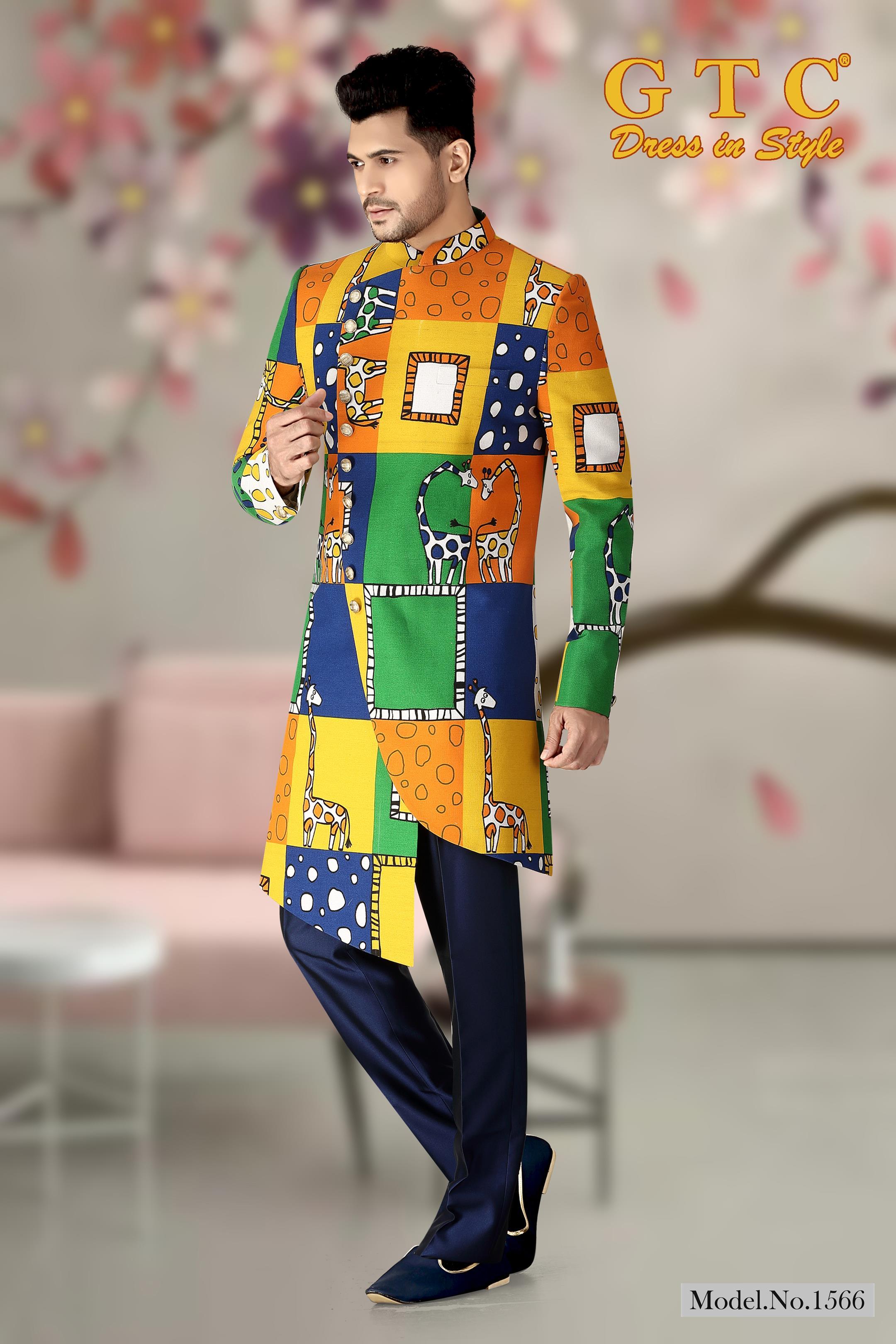 1566 Indo Western Sherwani Age Group: 16-50