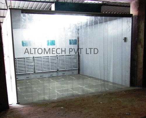 Dust Control Booth Capacity: 30 Liter/day