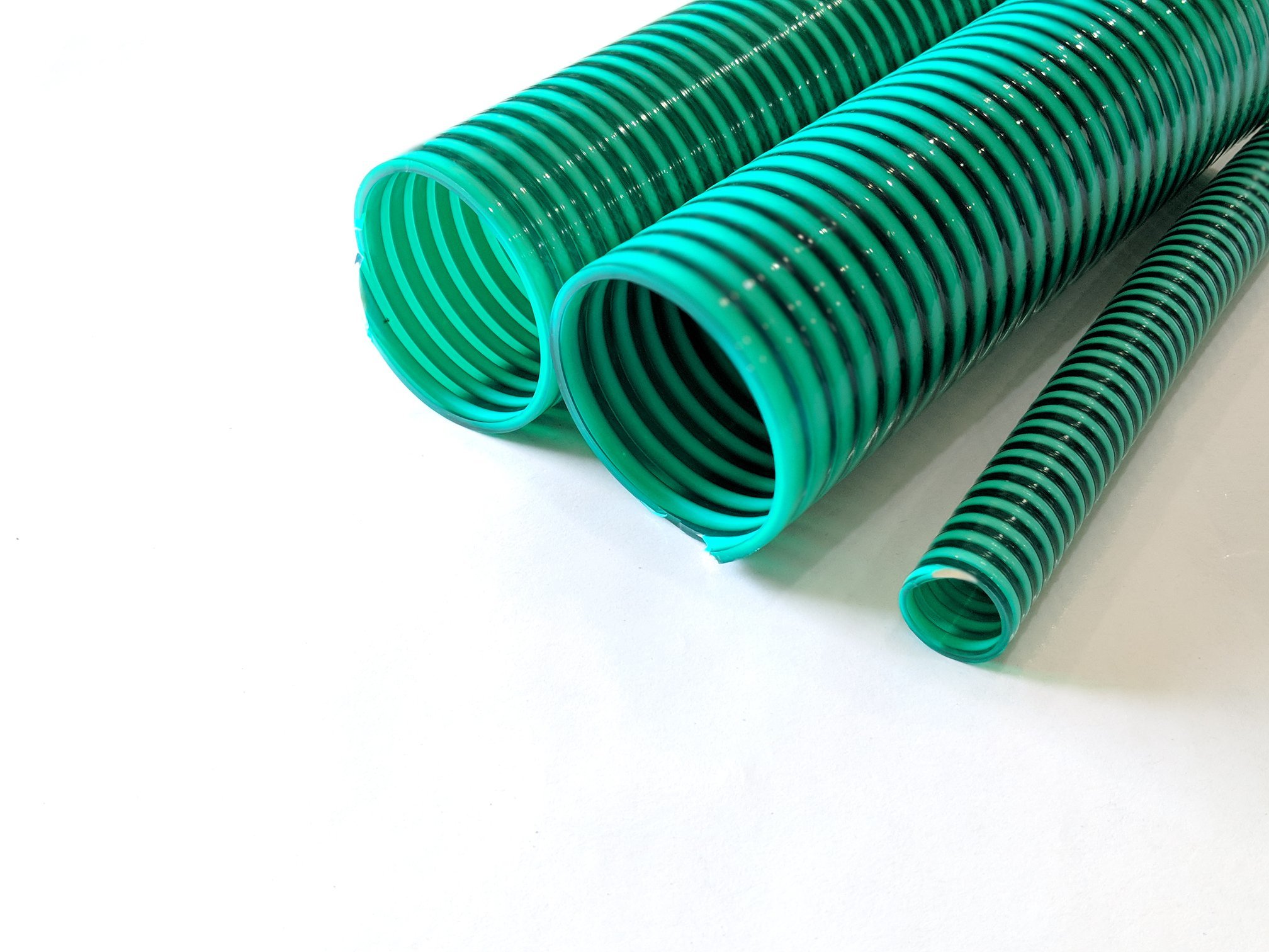 Pvc Suction Hose - Sizes 1" To 4-1/2", Length 30 Mtr, Wall Thickness 3.5-6mm, Working Pressure 9-4.5 Kgs/cm2, Flexibility & Lightweight Design