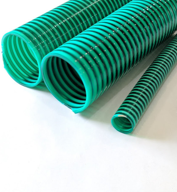 Pvc Suction Hose - Diameter 3/4" To 4-1/2" Inch, Length 30 Mtr , Lightweight High Flexibility For Water Delivery, Irrigation & Chemical Transfer