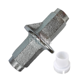 Water Stopper Nut - S.g/ductile & Malleable Casted, 15/17/18/20 Mm Size, Silver & Golden Color, 380-650 Grms, Formwork Accessory Usage