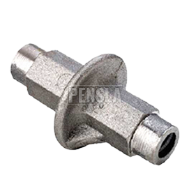 Water Stopper Nut - S.g/ductile & Malleable Casted, 15/17/18/20 Mm Size, Silver & Golden Color, 380-650 Grms, Formwork Accessory Usage
