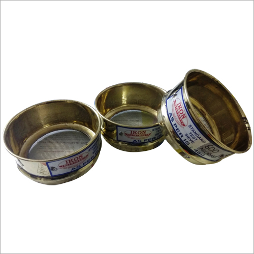 Laboratory Sieves - Brass Or Stainless Steel, Available In 4", 8" Or 12" Diameter