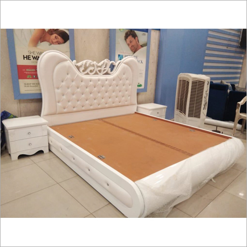 2 Box With 2 Side Tables Head Board Pu Bed