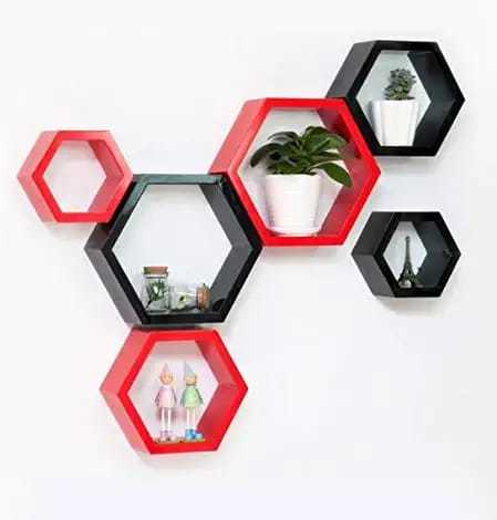 Wall Bracket - A Grade Wood, Customized Color Options | Easy Installation For Home Decoration