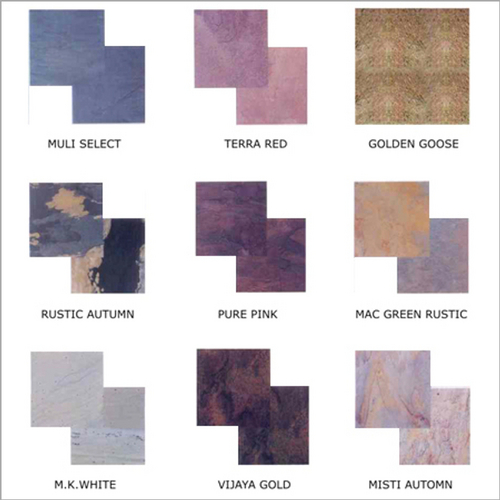 प्राकृतिक स्लेट पत्थर