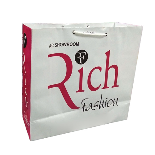 Designer Print Paper Shopping Bags