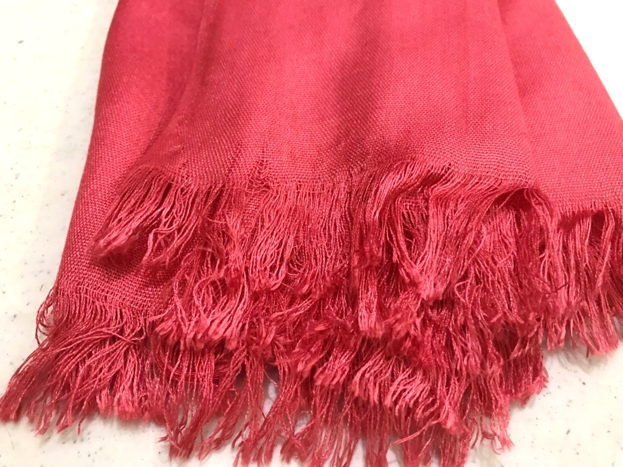 Many Bamboo Organic Viscose Plain Pashmina Shawl