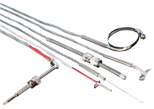 Thermocouple Temperature Sensor - Stainless Steel, 1/4 to 1 Inch Diameter, -100 to 1600°C Range | Freestanding, 6 Month Warranty, Durable Design