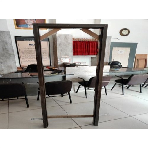 WPC Door Frame - Customizable Dimensions, Brown Matte Finish | Lightweight Design, Easy Installation, 1 Year Warranty