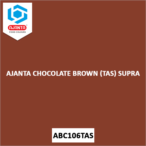 Ajanta Chocolate Brown (Tas) Supra Pharmaceutical Colours - Application: Food/Pharma