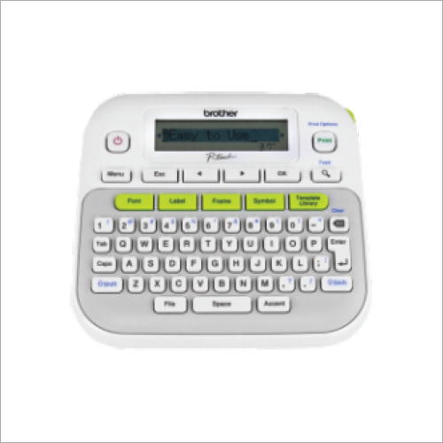 Label Printers - 300 dpi Resolution, 12 mm x 100 mm Labels - 15 mm/sec Speed, 1 MB Memory, USB Connectivity, AC Adapter Powered
