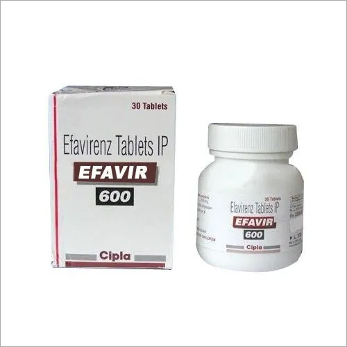 Efavirenz 600 MG Tablets IP - 30 Count Pack | Immune System Support, Once Daily Dosing, Recommended for HIV Treatment