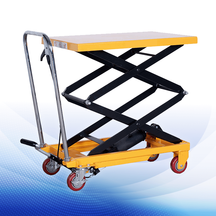 Manual Scissor Lift - Steel Ms, Load Capacity 500kg-2 Tons | Low Maintenance, Impeccable Design, High Performance, Noise-free Operation
