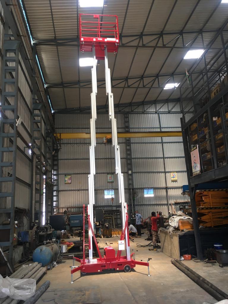 Aerial Mast Platform - Color: Orange