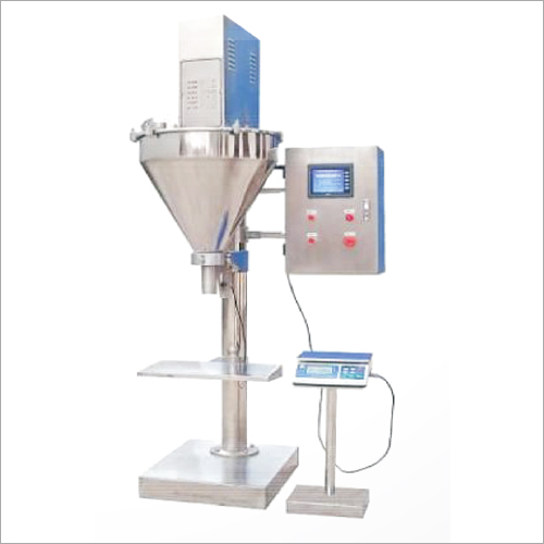 Manual Auger Filler Machine - Stainless Steel, Manual Operation, Electric Drive | Durable Silver Design, High Performance for Granulated Products