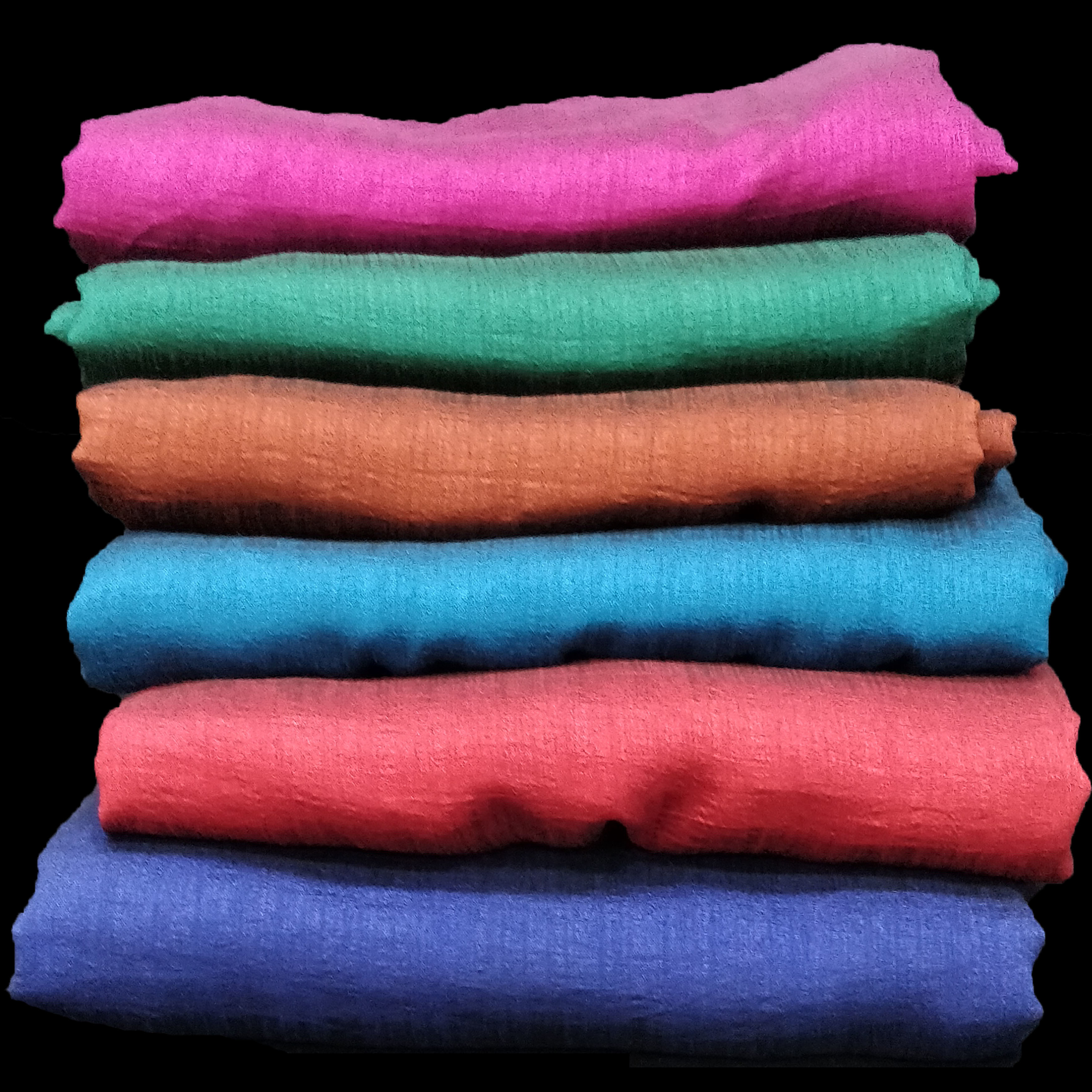 Vichitra Saree Fabric - Plain Texture, 43-44 Inch Width | Washable, Available In Various Colors For Elegant Dress-sarees