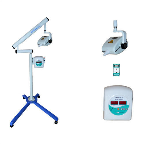 Medical Dental X Ray Machine - Rotating Anode Tube, 70 kW Power, 125 kV Peak Voltage | Remote Control Operation, Soft Touch Timing, Smooth Castor Wheels