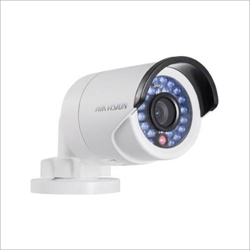 Hikvision 1 MP IP Bullet Camera - Metal Housing, Network Connectivity, CMOS Sensor | Vandal Proof, Ideal for Airports and Outdoor Use