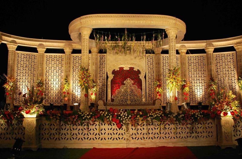 As Per Client Choice Modern Wedding Stage
