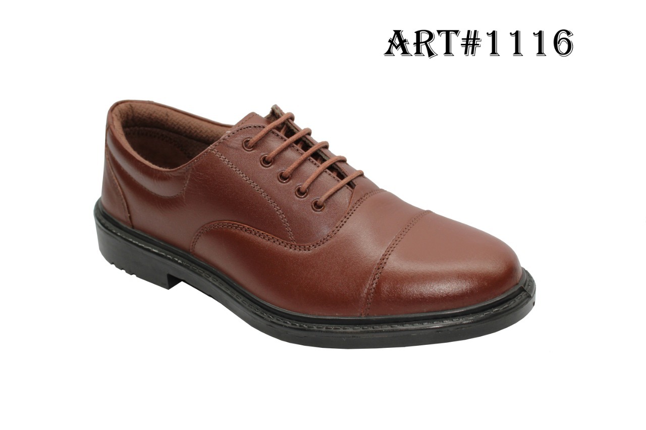 Safety Shoe - Steel, Size 8-12 | Lace-up, Ankle Support, Impact Resistance, Lightweight, Slip Resistant, Steel Toe, Eva Insole, Rubber Sole