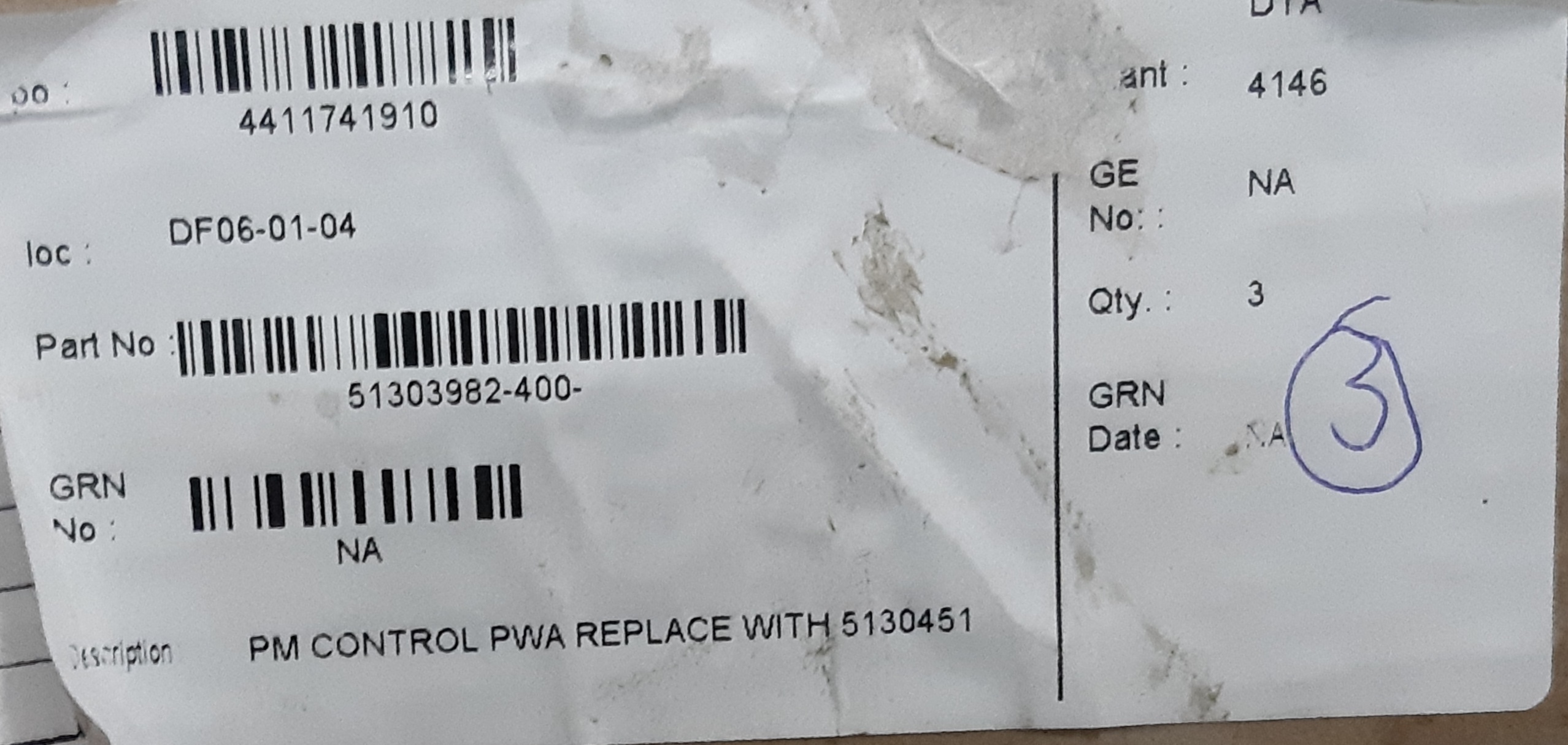 Honeywell Control Card