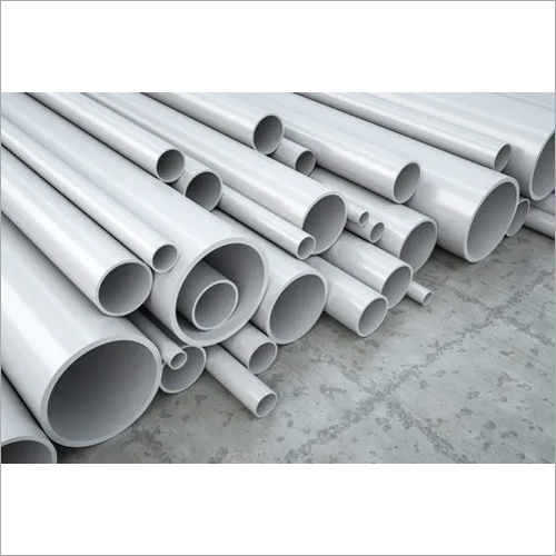 PVC Round Pipes - High Pressure, High Temperature | Chemical & Water Resistant, Smooth Finishing, Customizable Length