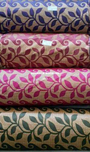 रेड ग्रीन पिंक प्रिंटेड क्यूराटिन फैब्रिक्स