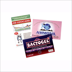 एक्वकेयर विज्ञापन सामग्री