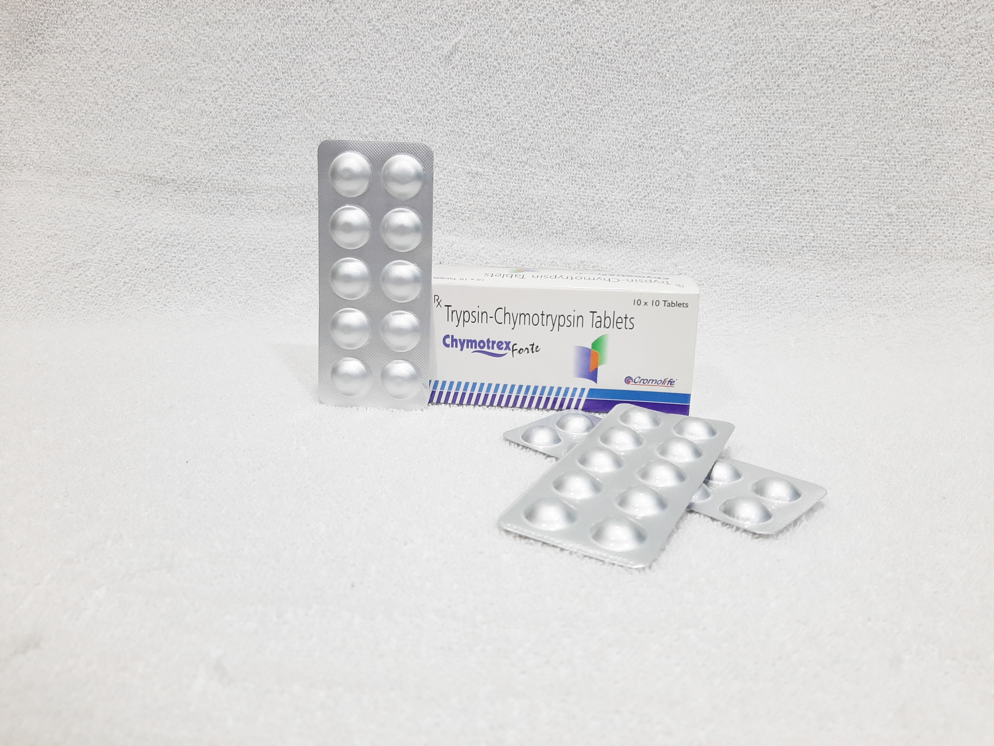 Trypsin- Chymotrypsin Tablet Application: As Directed By Physician