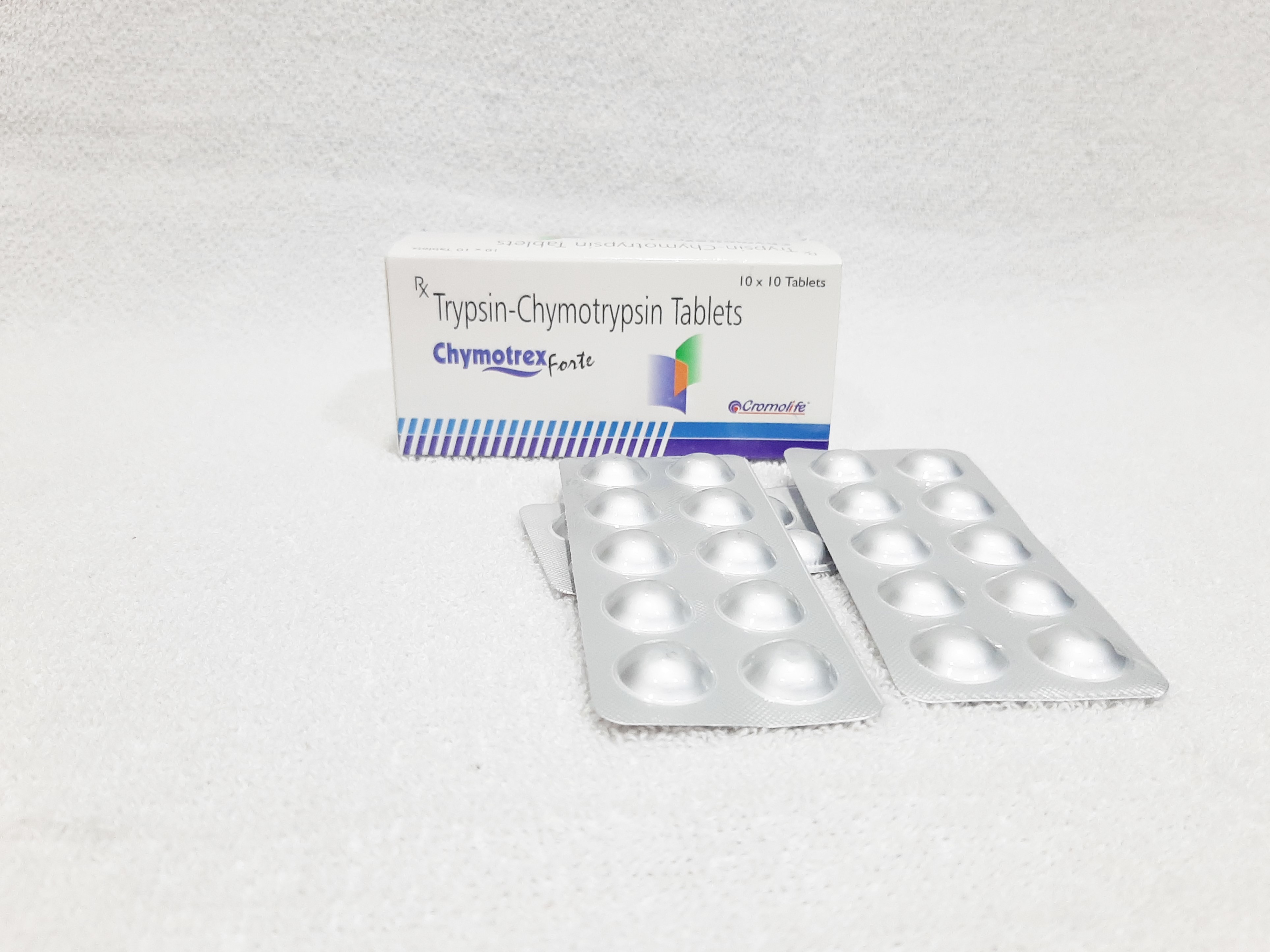 Trypsin- Chymotrypsin Tablet Application: As Directed By Physician