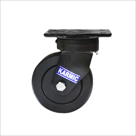 Black Castor With Thrust Bearing