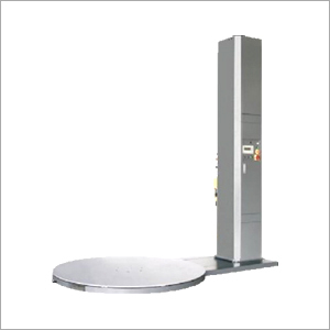 Pallet Stretch Wrapping Machine - Metal Construction , Automatic Grade, 1-Year Warranty, Enhanced Load Stability and Identification